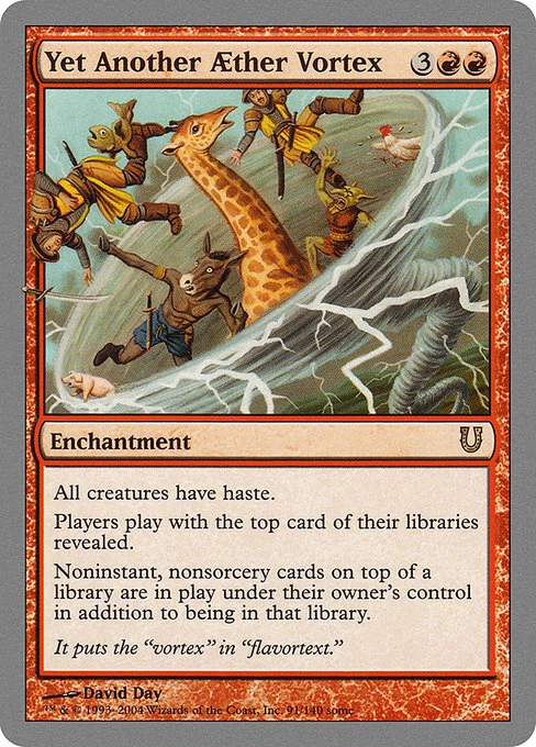 Yet Another Aether Vortex - Foil UNH LP MTG - Image 1 of 1