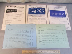 (3) Maret Inc. Kataloge + (2) Preislisten 1974 Milspec Elektronik - Bild 1 von 1
