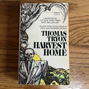 Thomas Tryon HARVEST HOME 1974 Fawcett Paperbacks from Hell - Picture 1 of 9