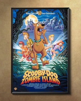 Scooby-Doo Zombie Island 1998 Movie Poster 24"x36" Glossy Unframed 9851