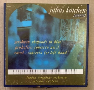 Prokofiev:Concerto No 3-Julius Katchen/LSO-RARE 4-Track 7 1/2ips Reel Tape EX/VG - Picture 1 of 7