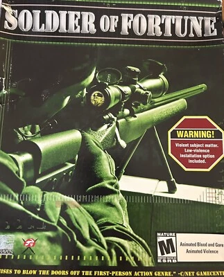 New & Sealed Soldier of Fortune PC 2000 Big Box Activision # 6448 - Image 1 of 4