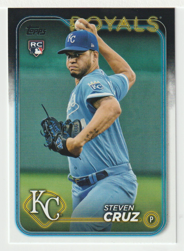 Steven Cruz RC - Kansas City Royals (Baseball Card) 2024 Topps # 360 Mint - Image 1 of 1