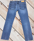Jeans coniques Diesel D-Luster taille W31 L28 bouton denim bleu extensible lavage 0005H