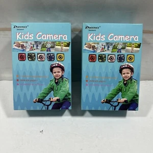 DROGRACE Children Kids Camera Waterproof Digital Video HD Action Set Of 2 - Picture 1 of 2