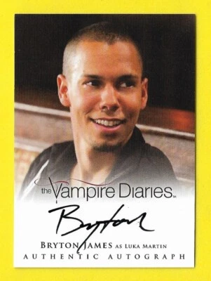 The Vampire Diaries Season 2 Autograph A16 Bryton James as Luka Martin - Image 1 of 3