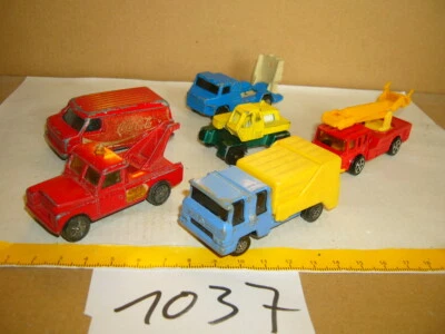 Konvolut, Sammlung Nr. 1037 Corgi Refuse Truck, Mobile Cement Mixer, US Van, Lan - Bild 1 von 3