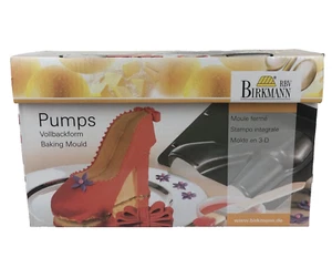 Birkmann BOMBAS Zapato Tacón Alto 3D Hornear Pasteles Molde Antiadherente Alemania - Imagen 1 de 10