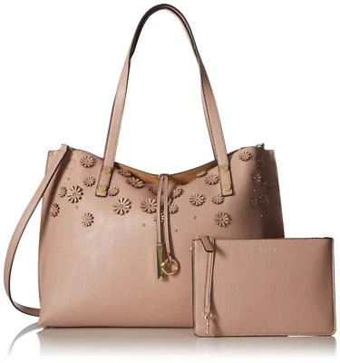 Bolsa tote Calvin Klein reversível Sonoma flor aplique novidade bolsa com bolsa - Imagem 1 de 4
