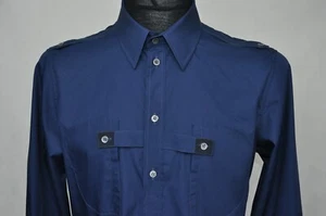 Patrizia Pepe Firenze Men's Navy Blue Shirt size 48 - Picture 1 of 7