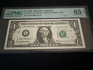 2020 Birth Year or Anniversary, Fancy Serial Numbers Star FRN, San Francisco - Picture 1 of 2