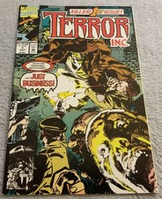 Terror Inc. #1 - July 1992 - Marvel Comics - Killer 1st Issue - Comic Book