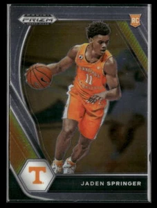 Selecciones del draft Panini Prizm 2021 #19 Jaden Springer Tennessee Volunteers - Imagen 1 de 2