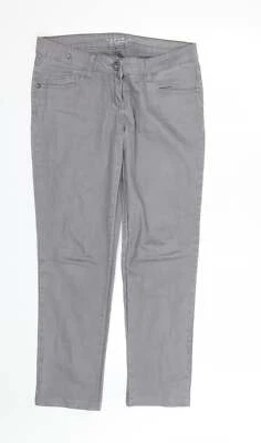 Pantalones de mezclilla para mujer Pimkie gris algodón talla 12 L26 en regular Foto 1 de 4
