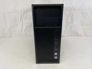 HP Z240 Workstation, Xeon E3-1240 V5 @3,50Ghz, 32GB RAM, NVIDIA K420 NO HD/OS - Bild 1 von 8