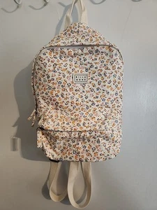 Billa Bong Canvas Backpack Purse Floral - Picture 1 of 10