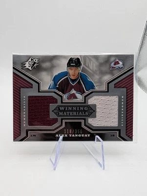2005-06 SPX Winning Materials Jersey #WM-AT Alex Tanguay #/350 Colorado  - Image 1 of 2