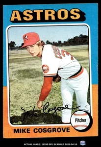 1975 Topps #96 MIKE COSGROVE VG-EX Houston Astros - Picture 1 of 2