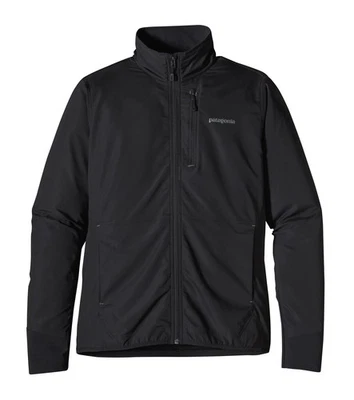 Chaqueta cortavientos Patagonia All Free cremallera completa exterior ligera senderismo negra Foto 1 de 4