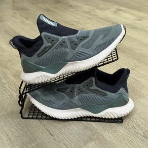 Adidas Alphabounce Beyond CG5580 Navy Blush Mesh Womens Running Sneakers UK 7.5 - Picture 1 of 21