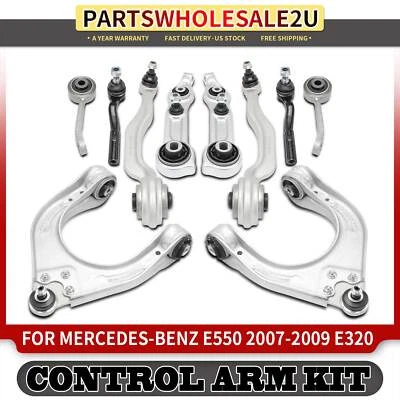 10x braço de controle dianteiro com junta esférica e extremidade da haste de amarração para Mercedes-Benz CLS55 AMG - Imagem 1 de 4