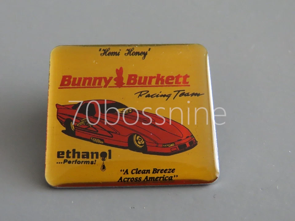 BUNNY BURKETT HEMI MIEL ETANAL COCHE DIVERTIDO NHRA DRAG CARRERAS SOMBRERO PIN SOLAPA PIN Foto 1 de 1