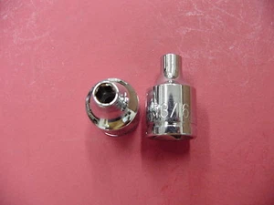 2 Pieces New 3/16 INCH Sockets Bondhus 6 Point 3/8" Drive CHROME VANADIUM #38316 - Picture 1 of 2