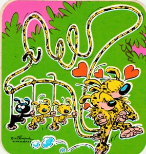 FRANQUIN marsupilami autocollant 1978 n°4 - Imagen 1 de 1