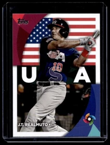 2023 Topps Serie 2 2023 Clásico Mundial de Béisbol Estrellas J.T. Realmuto Philadelphia - Imagen 1 de 2