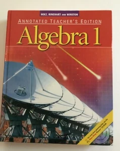 ALGEBRA 1: KOMMENTIERTE LEHRERAUSGABE von James E. Schultz & Paul A. Kennedy - Bild 1 von 3