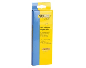 Tacwise 500 18 Jauge 20mm Angulaire Galvanisé Ongles (Paquet 1000) TAC0479 - Zdjęcie 1 z 1