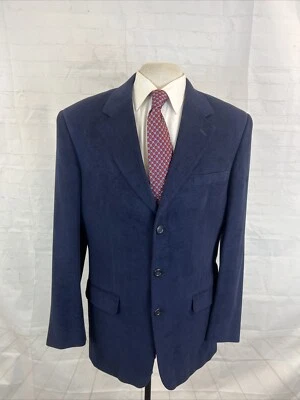 Blazer liso Alfani para hombre azul marino oscuro 40L $295 Foto 1 de 4