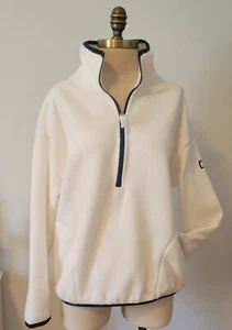 New LCO00056 Cutter & Buck Cascade Eco Sherpa Women's Fleece Pullover Jacket - Picture 1 of 8