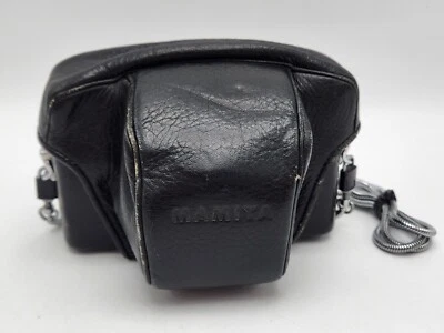 Estuche de cuero Mamiya siempre listo con correa de serpiente de metal para cámara 528TL 528AL Foto 1 de 4