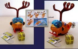 KINDER MAXI NATALE 2002 ITALIA - ELICOTTERO DI SANTA CLAUS + CARTINA BPZ - Imagen 1 de 1