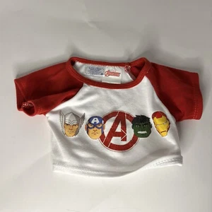 Build-A-Bear Marvel Avengers T-Shirt BABW - Picture 1 of 5