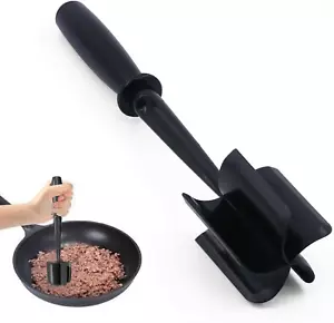 Meat Chopper For Ground Beef Hamburger Smasher Tool Heat Resistant Meat Masher - Picture 1 of 8