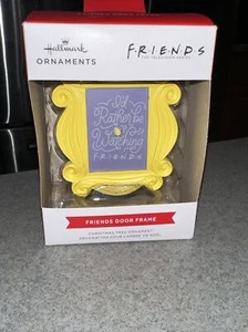 Telaio porta Hallmark Ornaments Friends ornamento natalizio 2022 nuovo - Foto 1 di 4