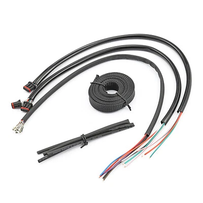 Cable de acelerador de extensiones de manillar de 10" 12" 14" 16" para Harley Softail Low Rider Foto 1 de 4