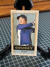 2018 Upper Deck Goodwin Champions Goudey Lumberjack Mini Yu Liu #G38