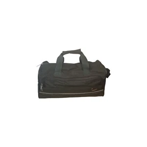 Pierre Cardin Vintage Army Green Travel Bag Small Tote Zipper - Picture 1 of 7