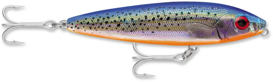 Rapala Saltwater Skitter Walk 11 Fishing Lure 11cm Holographic Blue