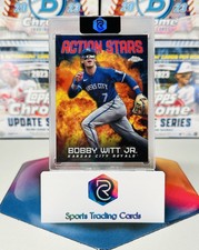 2023 Topps Chrome Update Baseball Action Stars Red - Bobby Witt Jr. 4/5