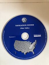 2003 Volkswagen VW Touareg Navigation CD Map OHIO VALLEY S0022-0006-306