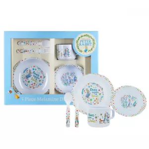 Peter Rabbit 5 Piece Melamine Dinner Set - Picture 1 of 4