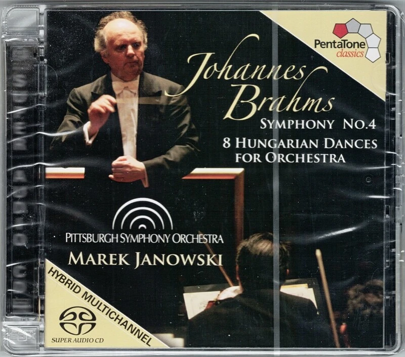 SACD Marek JANOWSKI: BRAHMS Sinfonie Nr.4 Hungarian Dances Pittsburgh Symphony - Bild 1 von 1