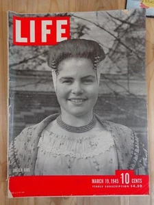 Life Magazine March 19 1945 Germans Crumble in West Great Ads Articles - Picture 1 of 7