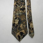 Wembley VINTAGE 1992 "Gone with the Wind" 100% Imported Silk Tie 57" X 4"