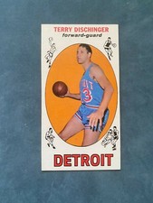 1969 Topps Basketball TERRY DISCHINGER #33 Tall Boys Vintage Nice Card