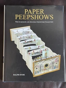 RARE - Out Of Print Book - Paper Peepshows: by Ralph Hyde - Picture 1 of 6